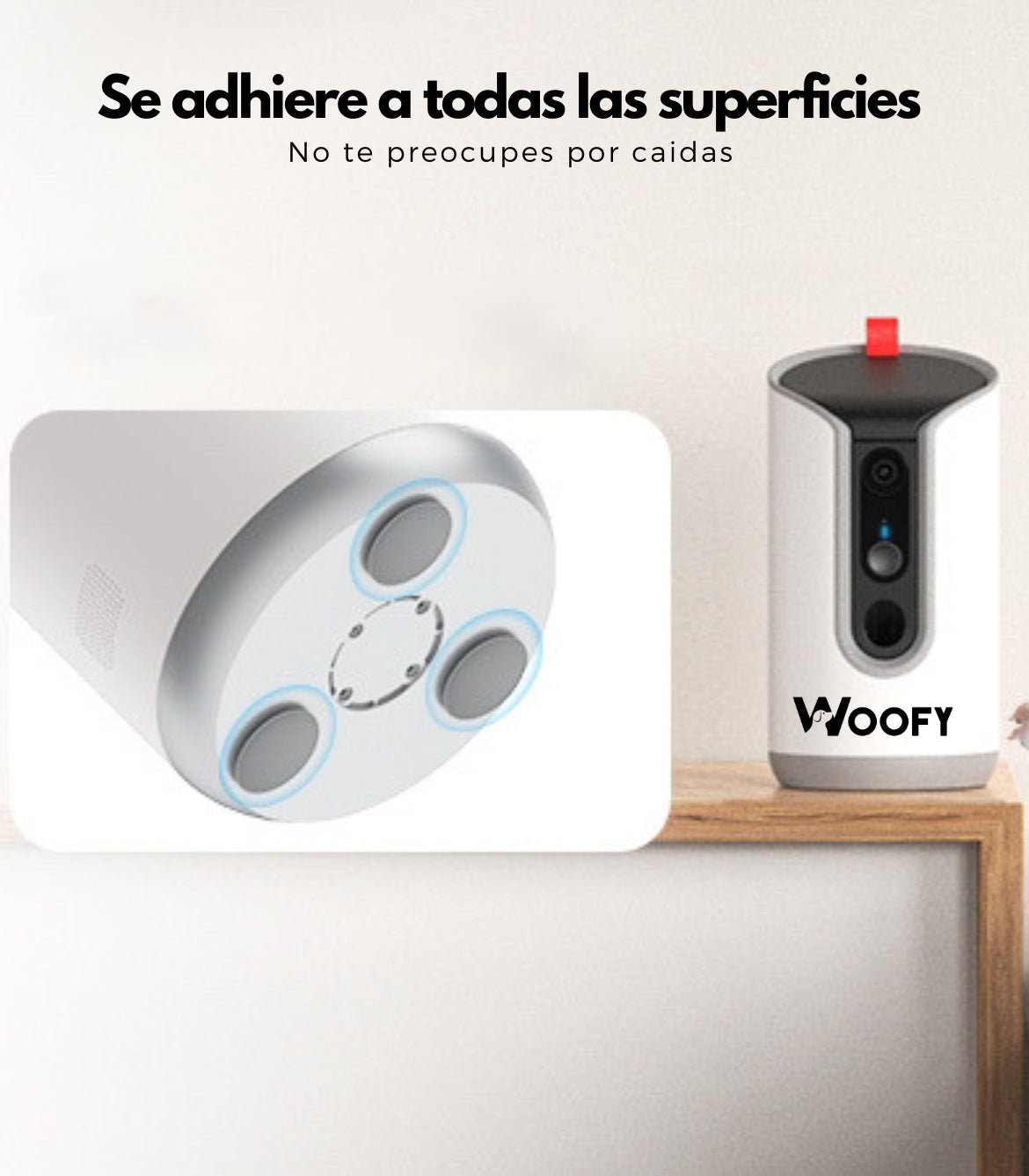Woofy - Cámara Inteligente para Mantenerte Cerca de Tu Mascota