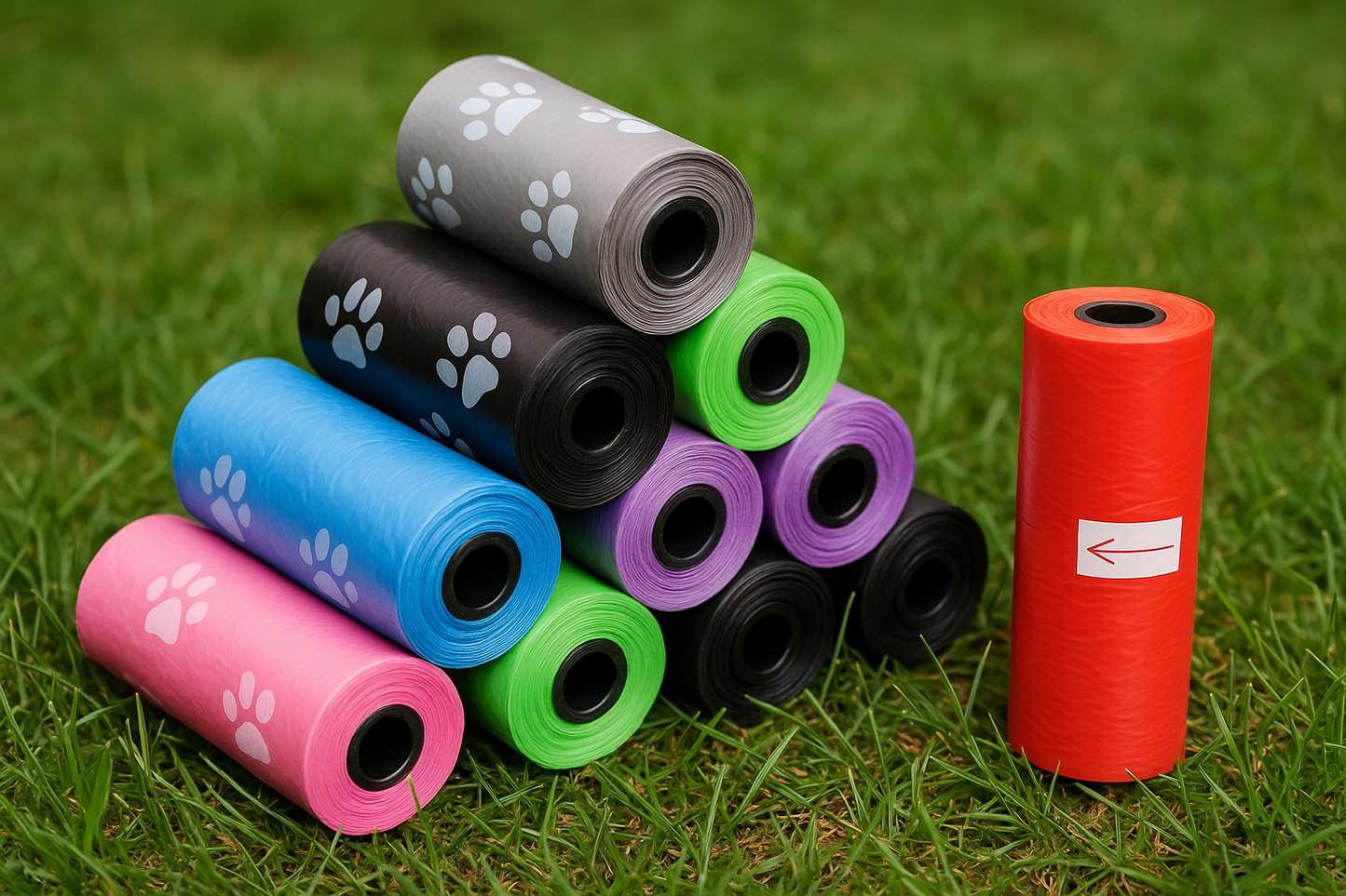 Bolsitas para Desechos de Perro – Pack de 12 Rollos Biodegradables