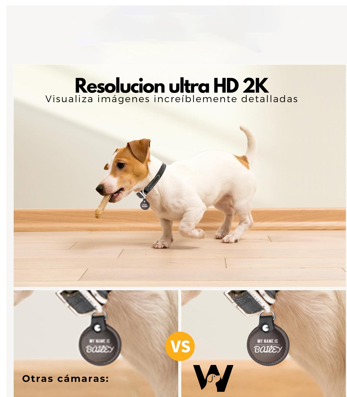 Woofy - Cámara Inteligente para Mantenerte Cerca de Tu Mascota