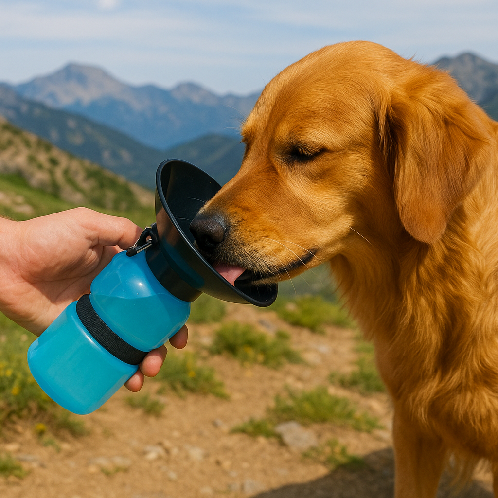 Botella de Agua Portátil para Mascotas 🐶💧