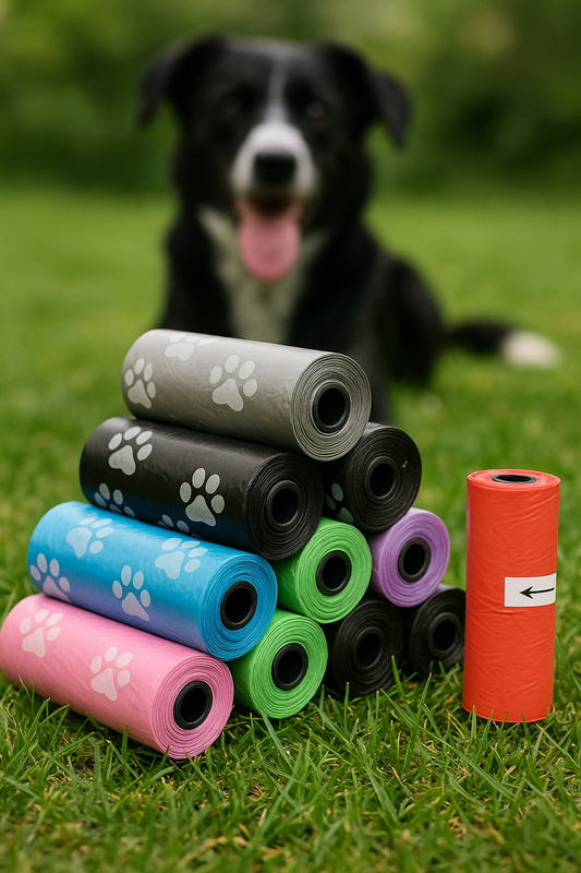 Bolsitas para Desechos de Perro – Pack de 12 Rollos Biodegradables