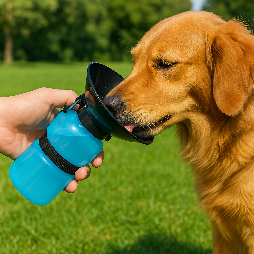 Botella de Agua Portátil para Mascotas 🐶💧