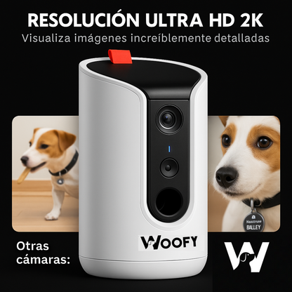 Woofy - La mejor cámara para mascotas del mundo.