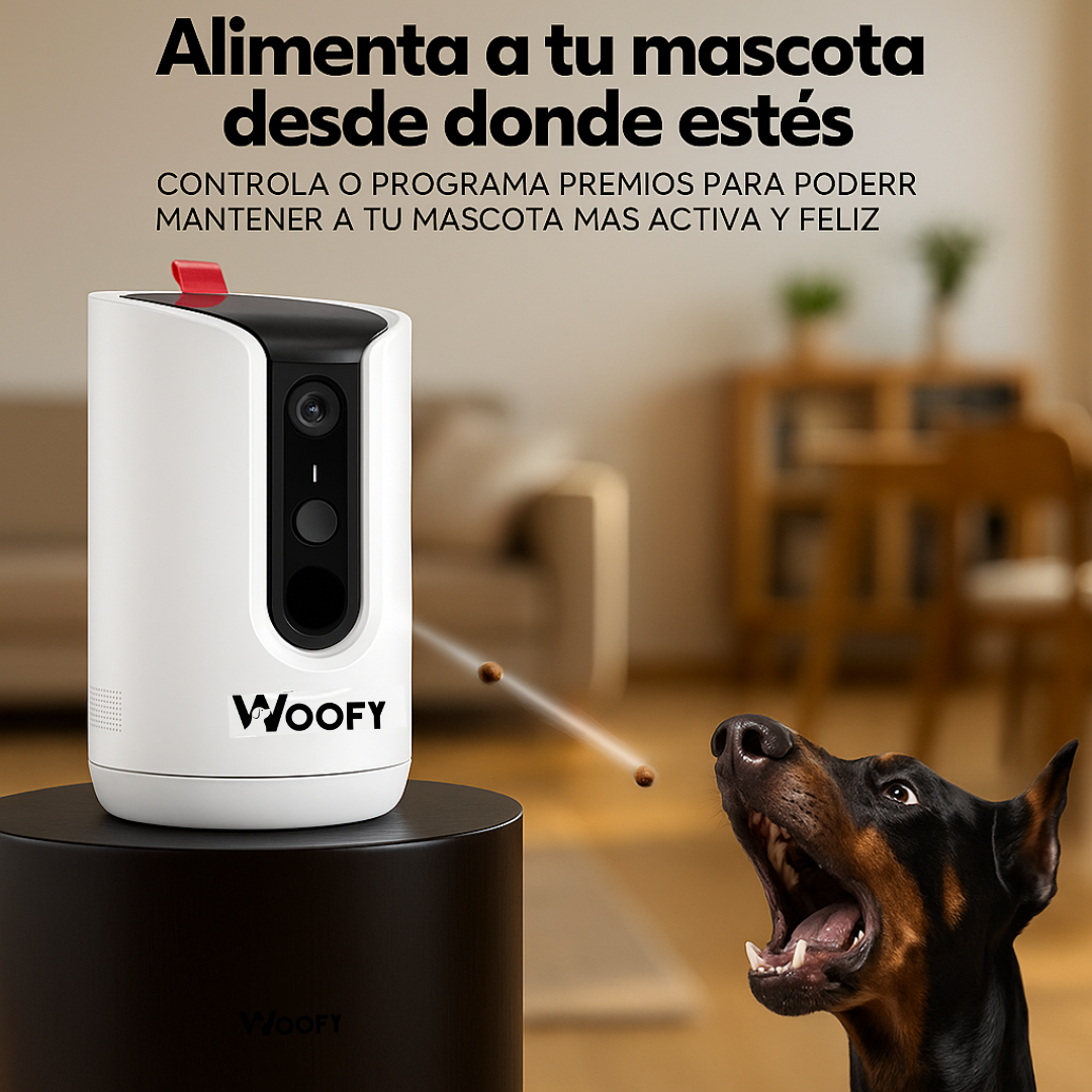Woofy - La mejor cámara para mascotas del mundo.